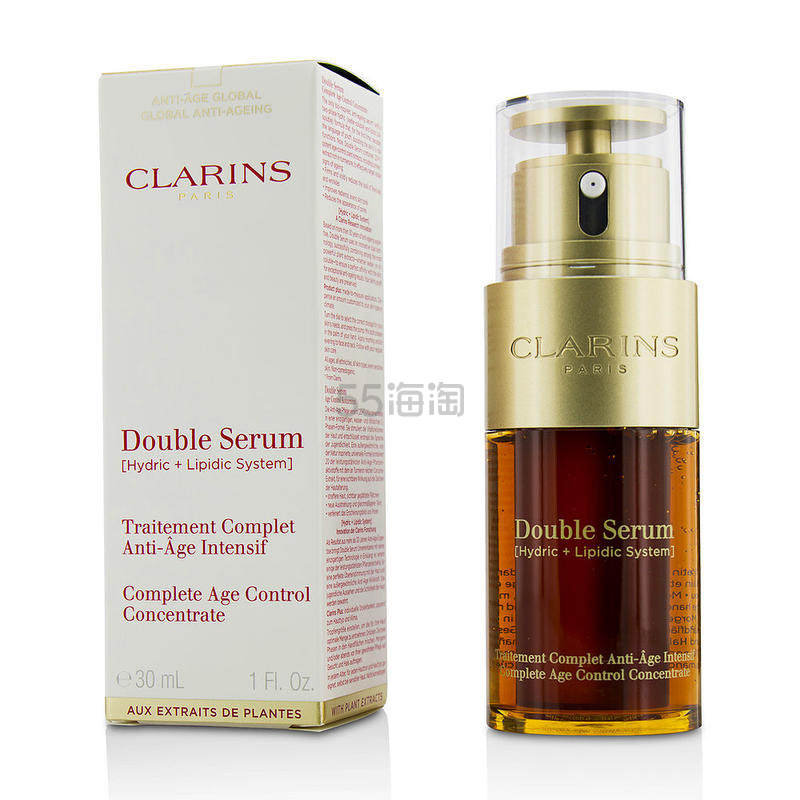 【6.5折+包税直邮】娇韵诗 黄金双萃赋活修护精华露 30ml