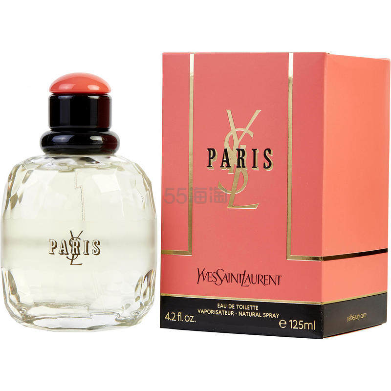 【8.8折秒杀+包税直邮】YSL 圣罗兰 巴黎女士淡香水 125ml