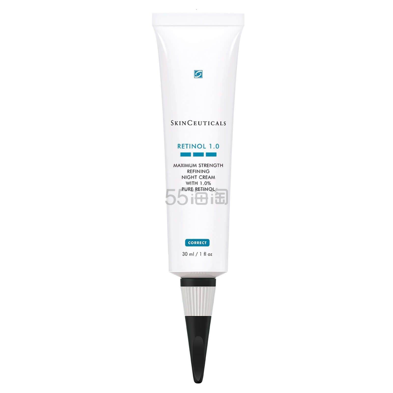 【8.5折】SkinCeuticals 修丽可 视黄醇 1.0精华晚霜 30ml