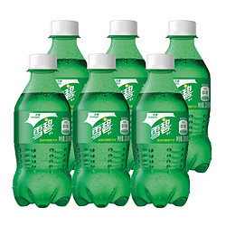 移动专享：Sprite 雪碧 柠檬味 零卡汽水 碳酸饮料 300ml*6瓶