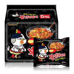 SAMYANG 三养 辣鸡肉味拌面 140g*5包