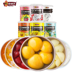 林家铺子 水果罐头组合425g*6罐