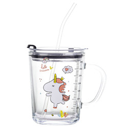 前力 儿童玻璃杯 400ML*2