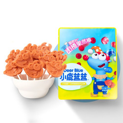 小鹿蓝蓝 山楂棒棒糖 106g