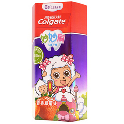有券的上：Colgate 高露洁 儿童牙膏  草莓 70g