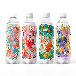 新希望 新希BIGBUFF 欧气苏打气泡水500ml*4瓶