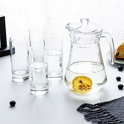 Luminarc 乐美雅 玻璃耐高温 1L水具 套装5件套
