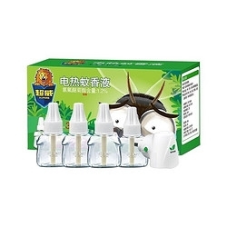SUPERB 超威 电热蚊香液 4瓶1器（225晚）
