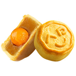 礼达月饼  蛋黄莲蓉月饼 椰蓉奶黄月饼 团购送礼 1个50g