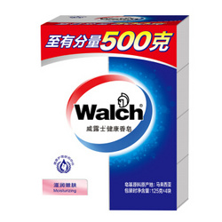 Walch 威露士 滋润嫩肤健康香皂 125g*4块