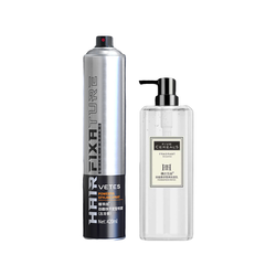 维特丝 男士定型发胶喷雾 420ml+沐浴露500g