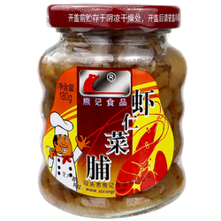 舌尖熊 虾仁菜脯 180g
