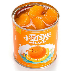 小覃同学 橘子罐头精选鲜嫩蜜橘休闲食品糖水橘子罐头礼盒装 312g*单罐