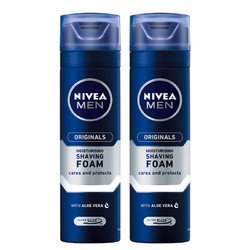 6日0点：NIVEA MEN 妮维雅男士 剃须泡沫 200ml