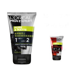 L'OREAL PARIS 巴黎欧莱雅 男士控油炭爽双效洁面膏 100ml