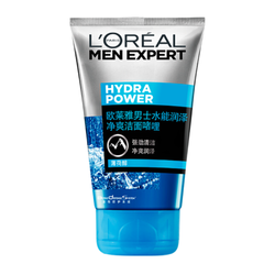 L'OREAL PARIS 巴黎欧莱雅 男士水能润泽焕亮洁面膏 100ml