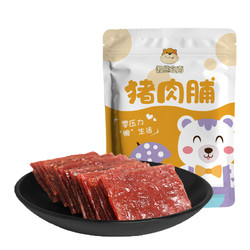 懒熊食尚 猪肉脯干 100g