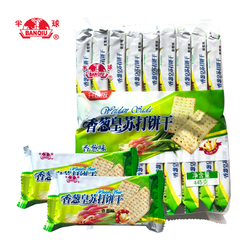 消灭猫超卡、88VIP：Peskoe 半球 香葱味苏打饼干 445g