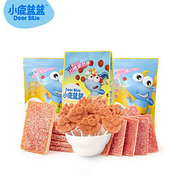Deer Blue 小鹿蓝蓝 宝宝零食组合（山楂棒棒糖 +原味六物枇杷片）226g