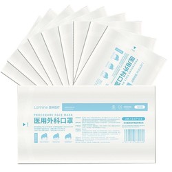lanhine 蓝禾医疗 一次性医用外科口罩 灭菌型 100只