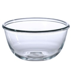 青苹果 家用透明玻璃碗 14cm*8.5
