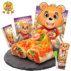 咕咕熊 烤冷面 10片+100g 冷面酱