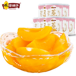 林家铺子 冰糖黄桃罐头 200g*4罐