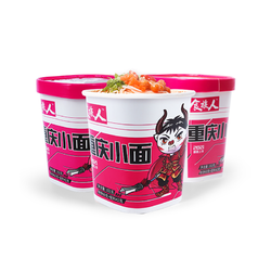 4日0点：食族人 重庆小面 102g*6桶