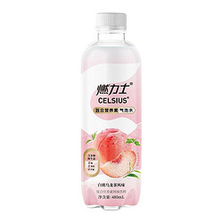 CELSIUS 燃力士 多种维生素果味汽水480ml*6瓶装  白桃乌龙茶
