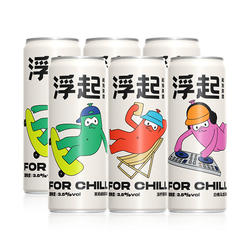 baiwei 百威 浮起 低度起泡茶酒 330ml*6罐