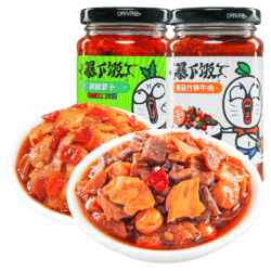 88VIP：JI XIANG JU 吉香居 暴下饭牛肉酱 250g*2瓶