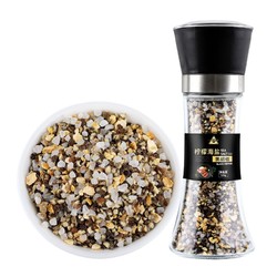 88VIP：川珍 柠檬海盐黑胡椒粒 125g*1瓶