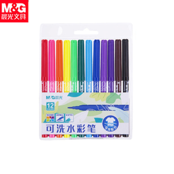 M&G 晨光 可水洗水彩笔 12色