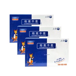 DR.ROOS 袋鼠医生 一次性检查手套 100只*3盒