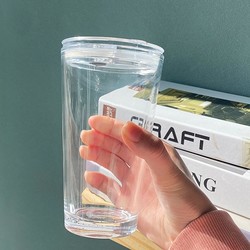 21日0点：陶语瓷宣 透明杯身+透盖 500ml
