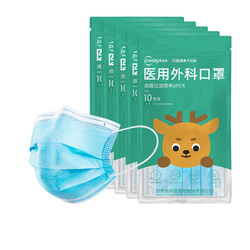 88VIP：超亚 一次性医用外科口罩 50只装