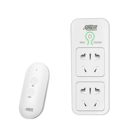 交换空间 无线遥控插座 2500w