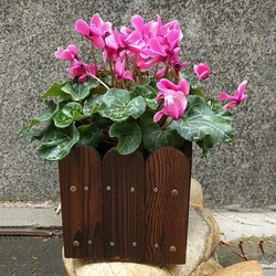 27日0点：品岸 碳化防腐木花箱 20*20*20cm