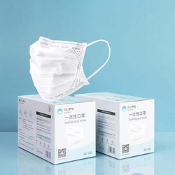 SKYPRO 弓立 一次性防护口罩 100只 灭菌级
