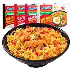 营多牌 香辣牛肉味捞面 85g*5包