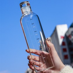 TiaNXI 天喜 玻璃水杯 透明白 750ml