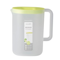 5日0点、有券的上：CHAHUA 茶花 大容量冷水壶 2.2L