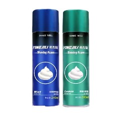 5日0点、有券的上：YINGJILI 英吉利 男士剃须泡 240ml*2瓶