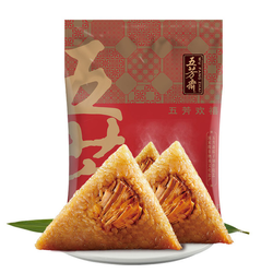 周三购食惠：WU FANG ZHAI 五芳斋 鲜肉粽 100g*4个
