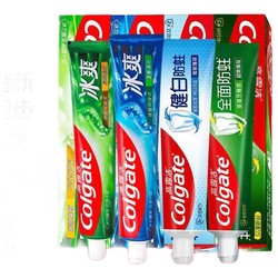 PLUS会员：Colgate 高露洁 冰爽牙膏120g*2+健白90g+防蛀90g 4支共420g