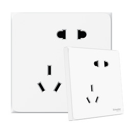 Schneider Electric 施耐德电气 皓呈系列 斜插五孔插座 (单只体验装)
