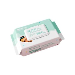 Longrich 隆力奇 婴儿绵柔手口湿巾 80抽*5包