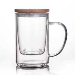 iChoice 高硼硅双层玻璃杯 480ml
