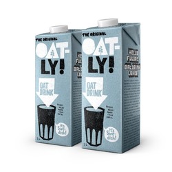 有券的上：OATLY 噢麦力 咖啡大师 燕麦奶 1L*2瓶