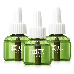 有券的上：RUNBEN 润本 婴儿电热蚊香液 3瓶